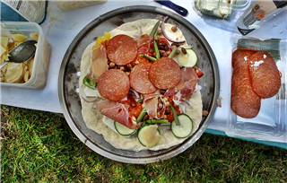 11. Pizza ready for the oven